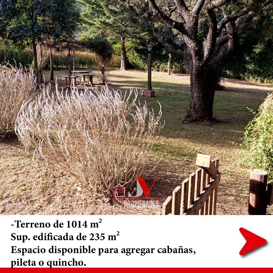Complejo de 4 cabañas en venta Santa Rosa de Calamuchita