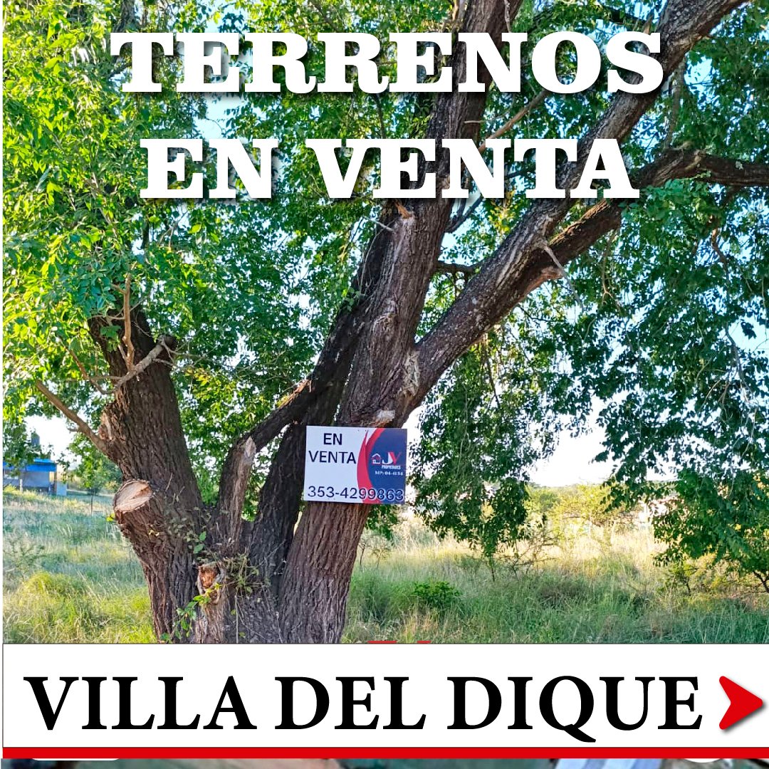 Terrenos en venta Villa del Dique