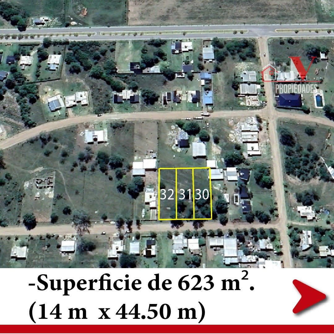 3 lotes colindantes